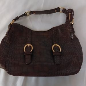 Linea We3 Brown leather Handbag